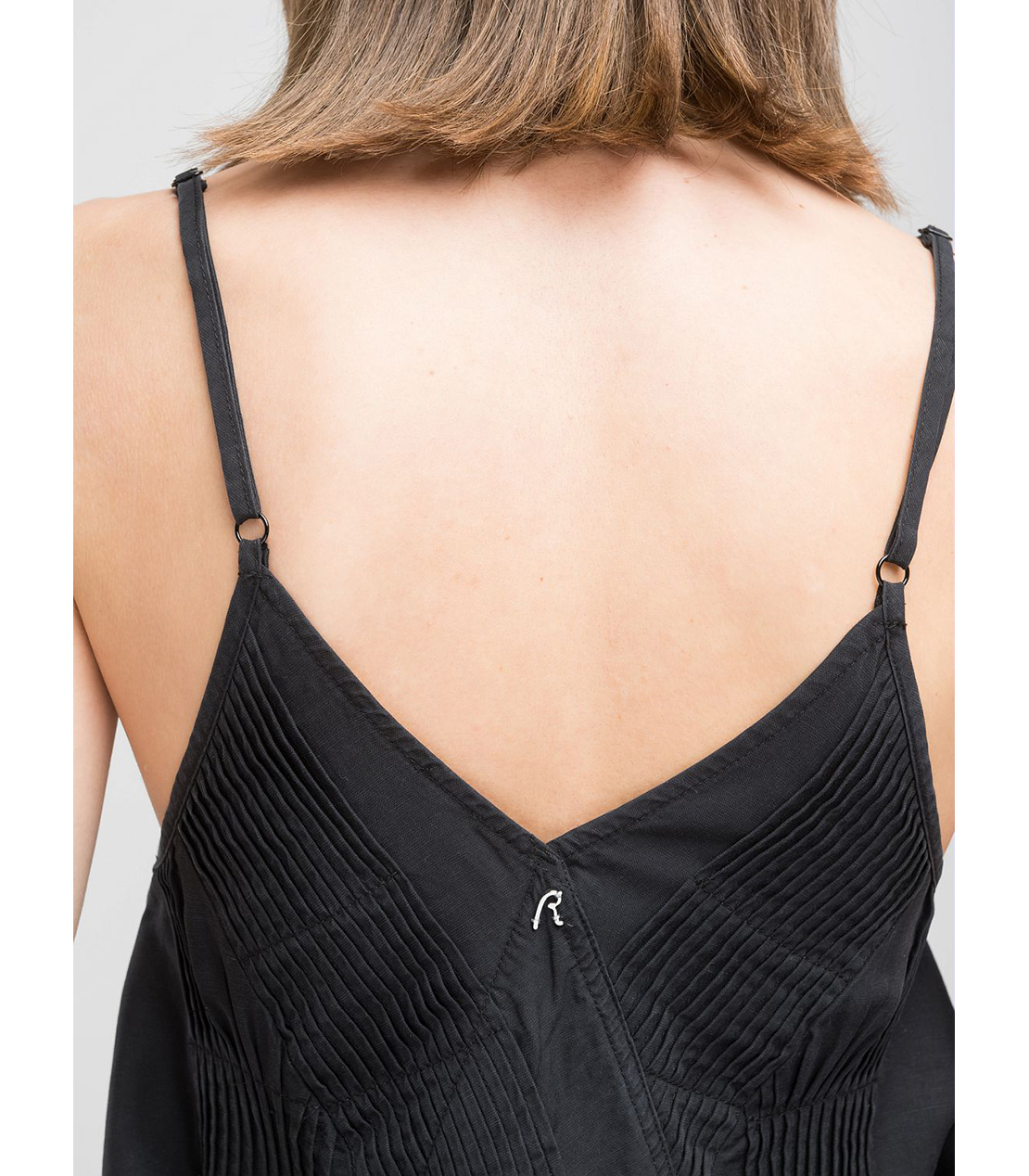 コンフォートフィットプリーツビスチェトップ 詳細画像 ブラック 6